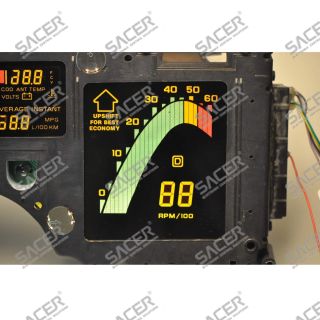 LCD Display For Chevrolet Corvette Instrument Cluster 1984-1989 (Right Display)