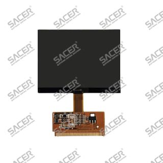 LCD display with FPC for Audi TT, A2, A3 ,A4, A6 VDO group(improved version of SA1003-3)Seat Alhambra / Ibiza / Leon (until 2004),Skoda Fabia / Octavia, Ford Galaxy (until 2005)