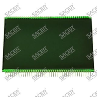 LCD display with ribbon/ flat cable for Jaguar XJS/ XJ6 300 Series (1995-1998)