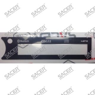 Plastic Glass Plate for front, cover of vovol radio-4 silk