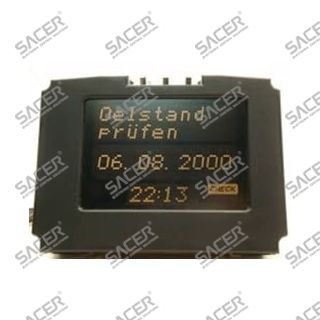 LCD DISPLAY with Two Flat Cables For Opel Vectra B Omega B/Zafira A