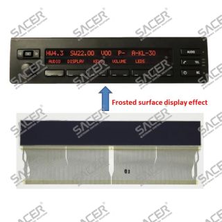 Mirror surface,Mid LCD Display With Ribbon / Flat Cable For BMW E53(X5)/E38(7 series)/E39(5 series) 1995-2006