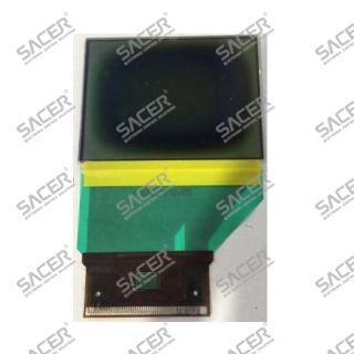 LCD display with FPC & PCB connector for John Deere Tractor 6420 and 7320
