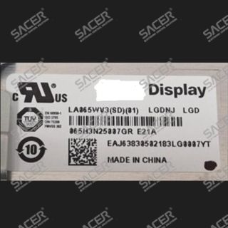 6.5 inch LA065WV3(SD)(01) LCD Panel Display with touch screen for Car GPS Navigation