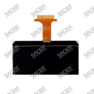 LCD Display COG-VLIT 1595-01 for Fiat Ducato 3rd-gen (models from 2006 to 2014), Abarth, Citroën, Iveco, Lancia, Opel, Peugeot, RAM and Vauxhall