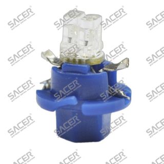 2 LED Bulbs (Color: Blue)