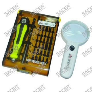 SA855 - Universal bit set with most common hex, torx and torx with hole