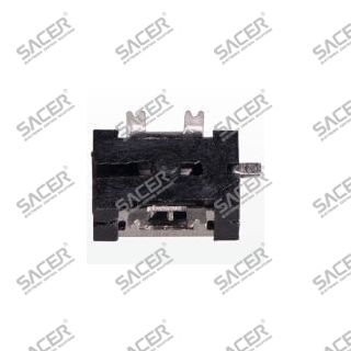 DC Jack power socket PIN=1.0MM SMD 7.8mm X 5.0mm