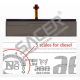 LCD Display with FPC for Citroën C4 (2008+) Diesel Version(5 scales on oil meter)