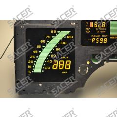 LCD display for Chevrolet Corvette 1984-1989 (Left Display)