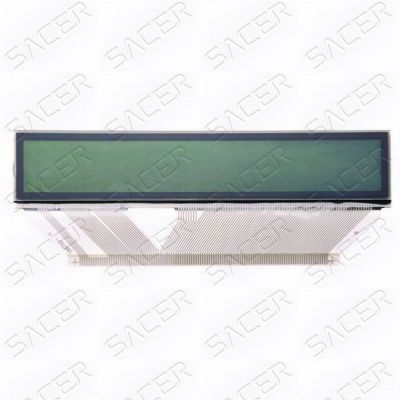 LCD Display with silver ribbon / flat cable for Saab 9-3 & 9-5 Sid1 / Sid2/Sid3