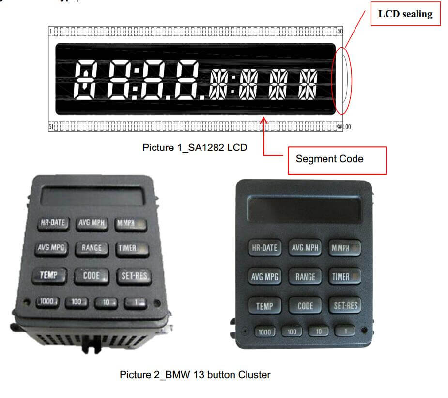 Sacer - SA1282 LCD Display